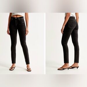 Abercrombie and Fitch The Skinny High Rise Jeans, Curve Love